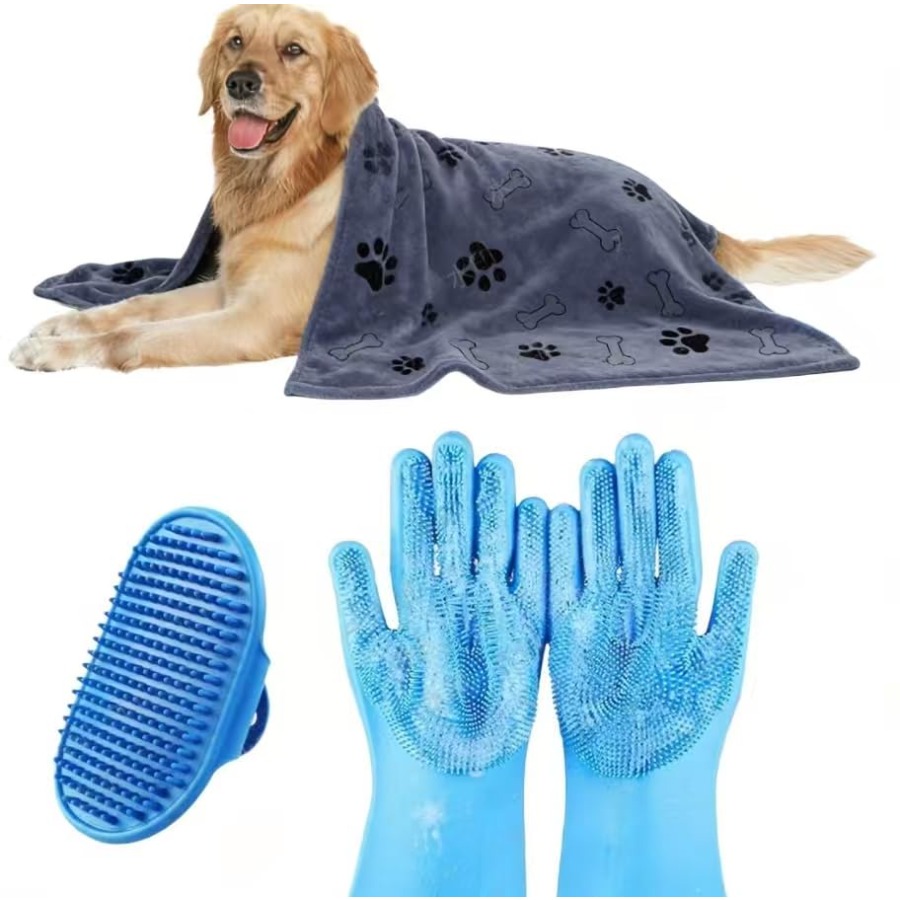 Pet X Supplies & Tack Reviews - 3PCS Dog Bath Supplies, Dog Bath