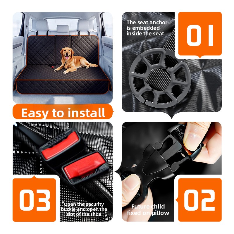 Pet Car Seat Isolation Mat Dog - đánh giá và giá Dog Raincoat