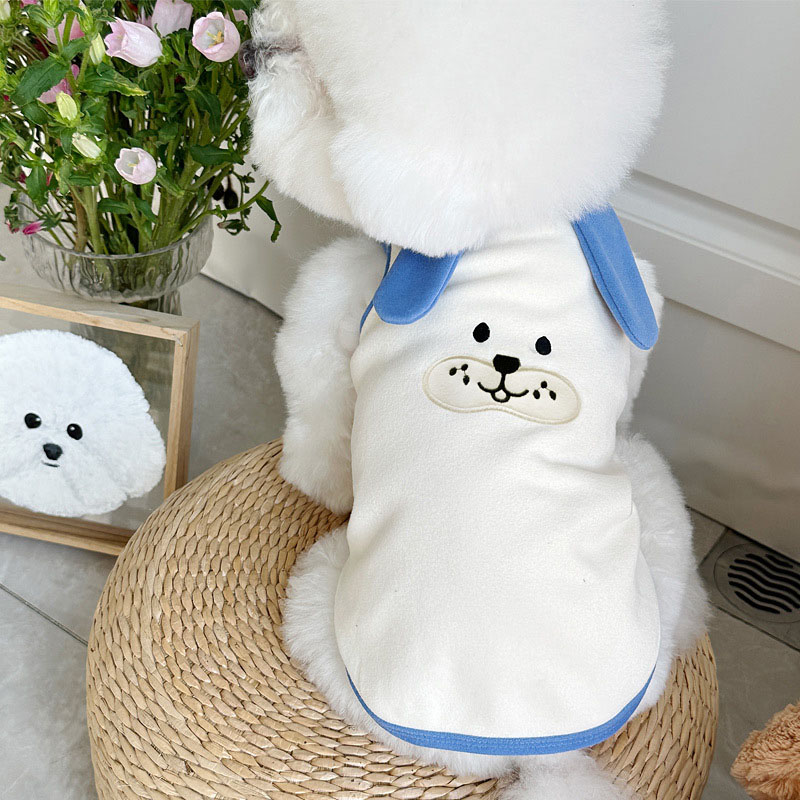 Cartoon Dog Clothes Sleeveless - đánh giá và giá Pet Supplies York