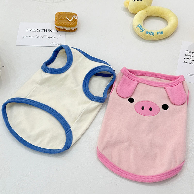 Cartoon Dog Clothes Sleeveless - đánh giá và giá Pet Supplies York