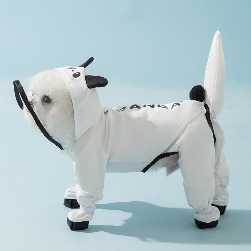 Four Leg Full Coverage Waterpr - đánh giá và giá Dog Raincoat
