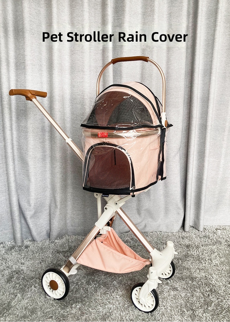 Pet Stroller Rain Cover, Trans - đánh giá và giá Dog Raincoat