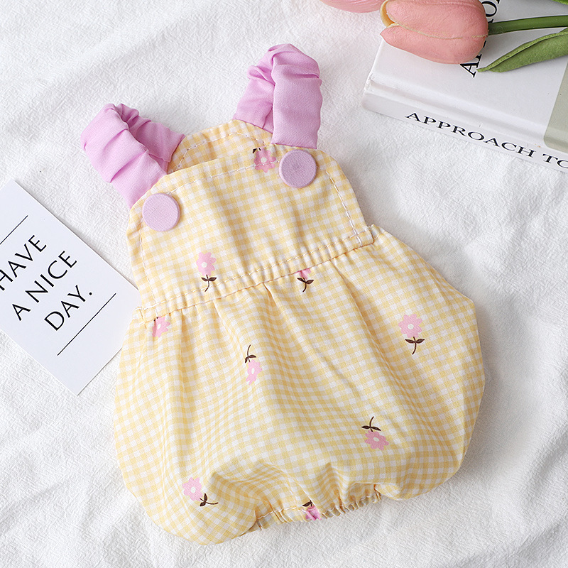 Yellow Flower Pet Dog Dress fo - đánh giá và giá Pet Supplies York